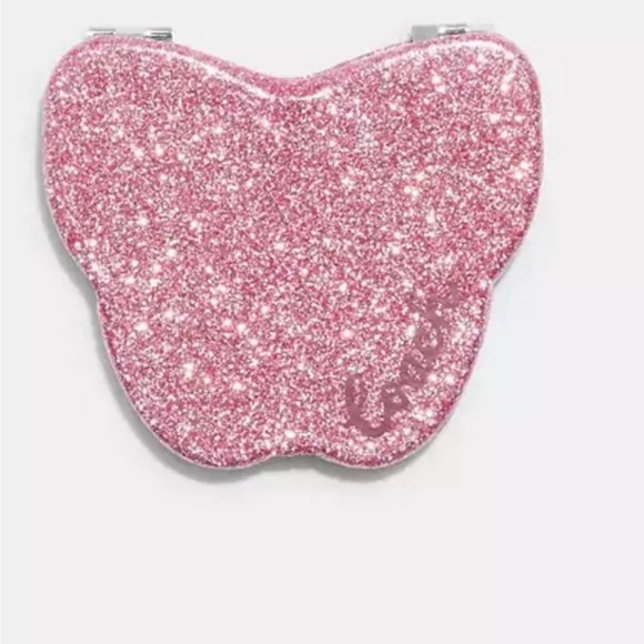 Coach Accessories - Coach butterfly glitter mirror